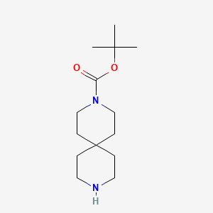 tert-butyl 3,9-diazaspiro[5.5]undecane-3-carboxylate CAS 173405-78-2