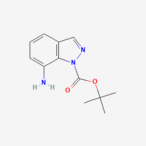 tert-butyl 7-aminoindazole-1-carboxylate CAS 173459-53-5