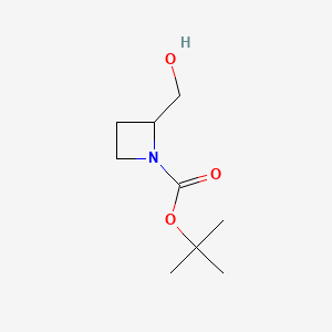 tert-butyl 2-(hydroxymethyl)azetidine-1-carboxylate CAS 174346-82-8