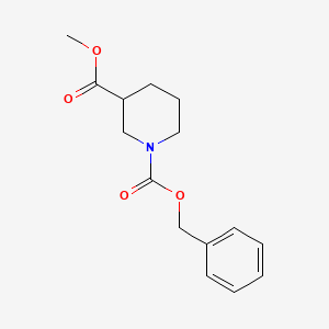 1-O-benzyl 3-O-methyl piperidine-1,3-dicarboxylate CAS 174543-74-9