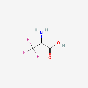 2-amino-3,3,3-trifluoropropanoic acid CAS 17463-43-3