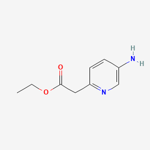 ethyl 2-(5-amino-2-pyridinyl)acetate CAS 174890-58-5