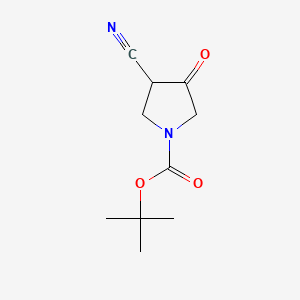 tert-butyl 3-cyano-4-oxopyrrolidine-1-carboxylate CAS 175463-32-8