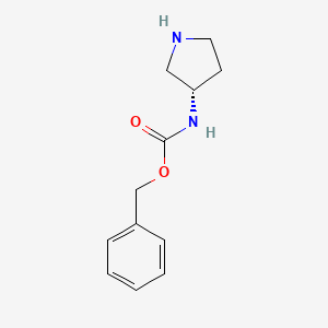 benzyl N-[(3S)-pyrrolidin-3-yl]carbamate CAS 176970-12-0