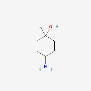 4-amino-1-methylcyclohexan-1-ol CAS 177906-46-6
