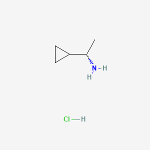 (1S)-1-cyclopropylethanamine;hydrochloride CAS 178033-78-8