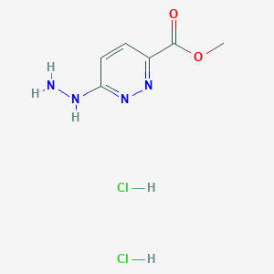 methyl 6-hydrazinylpyridazine-3-carboxylate;dihydrochloride CAS 1788044-11-0