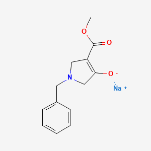 sodium 1-benzyl-4-methoxycarbonyl-2,5-dihydropyrrol-3-olate CAS 1788054-67-0