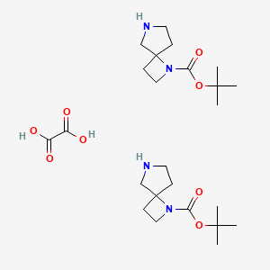 bis(tert-butyl 1,7-diazaspiro[3.4]octane-1-carboxylate);oxalic acid CAS 1788054-74-9