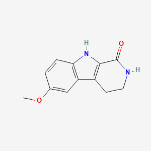 6-methoxy-2,3,4,9-tetrahydropyrido[3,4-b]indol-1-one CAS 17952-87-3
