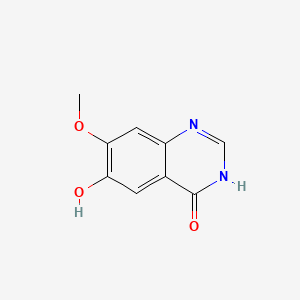 6-hydroxy-7-methoxy-3H-quinazolin-4-one CAS 179688-52-9