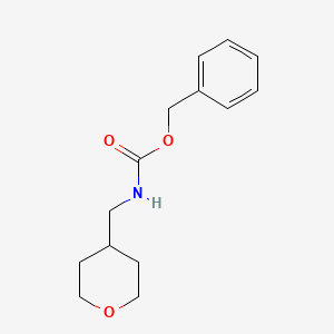 benzyl N-(oxan-4-ylmethyl)carbamate CAS 1798155-01-7