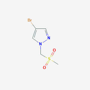 4-bromo-1-(methylsulfonylmethyl)pyrazole CAS 1799792-00-9