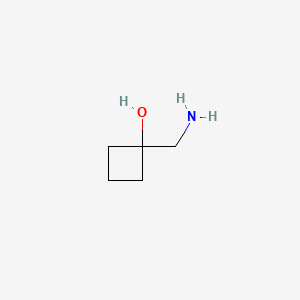 1-(aminomethyl)cyclobutan-1-ol CAS 180205-28-1