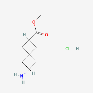methyl 2-aminospiro[3.3]heptane-6-carboxylate;hydrochloride CAS 1808249-67-3