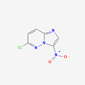 6-chloro-3-nitroimidazo[1,2-b]pyridazine CAS 18087-76-8