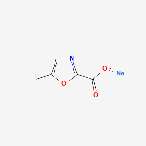sodium 5-methyl-1,3-oxazole-2-carboxylate CAS 1810070-24-6