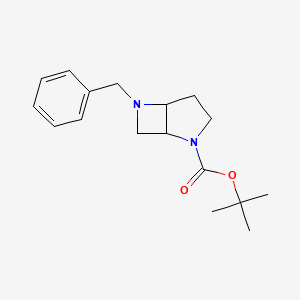tert-butyl 6-benzyl-2,6-diazabicyclo[3.2.0]heptane-2-carboxylate CAS 1824505-85-2