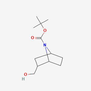 tert-butyl 2-(hydroxymethyl)-7-azabicyclo[2.2.1]heptane-7-carboxylate CAS 1824555-15-8