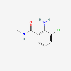 2-amino-3-chloro-N-methylbenzamide CAS 18343-42-5