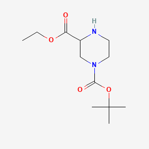 1-O-tert-butyl 3-O-ethyl piperazine-1,3-dicarboxylate CAS 183742-29-2