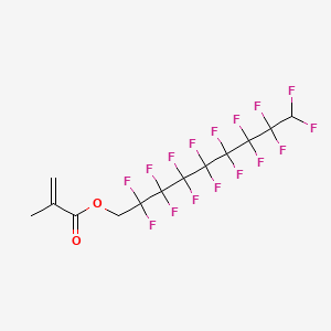 2,2,3,3,4,4,5,5,6,6,7,7,8,8,9,9-hexadecafluorononyl 2-methylprop-2-enoate CAS 1841-46-9