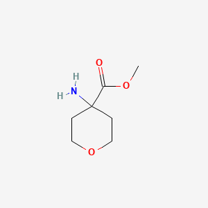 methyl 4-aminooxane-4-carboxylate CAS 184698-41-7