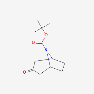 tert-butyl 3-oxo-8-azabicyclo[3.2.1]octane-8-carboxylate CAS 185099-67-6