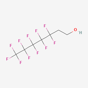 3,3,4,4,5,5,6,6,7,7,7-undecafluoroheptan-1-ol CAS 185689-57-0