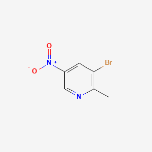 3-bromo-2-methyl-5-nitropyridine CAS 186593-42-0