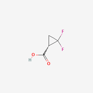 (1S)-2,2-difluorocyclopropane-1-carboxylic acid CAS 1883301-82-3