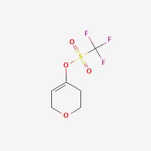 3,6-dihydro-2H-pyran-4-yl trifluoromethanesulfonate CAS 188975-30-6
