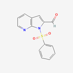1-(benzenesulfonyl)pyrrolo[2,3-b]pyridine-2-carbaldehyde CAS 189089-91-6