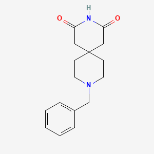 9-benzyl-3,9-diazaspiro[5.5]undecane-2,4-dione CAS 189333-48-0