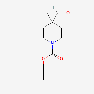 tert-butyl 4-formyl-4-methylpiperidine-1-carboxylate CAS 189442-92-0