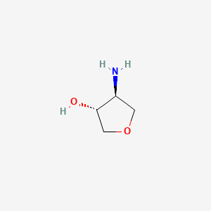 (3R,4S)-4-aminooxolan-3-ol CAS 190792-70-2