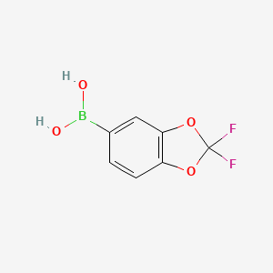 (2,2-difluoro-1,3-benzodioxol-5-yl)boronic acid CAS 190903-71-0