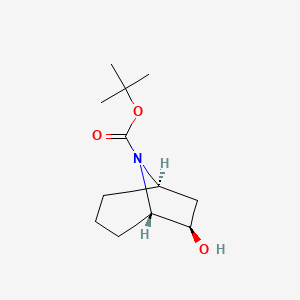 tert-butyl (1R,5S,6R)-6-hydroxy-8-azabicyclo[3.2.1]octane-8-carboxylate CAS 1932507-34-0