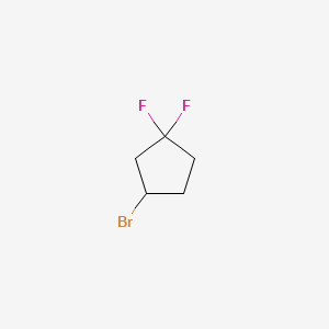 3-bromo-1,1-difluorocyclopentane CAS 1934853-45-8