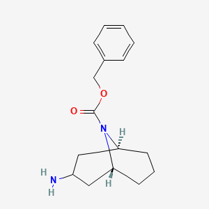 benzyl (1R,5S)-3-amino-9-azabicyclo[3.3.1]nonane-9-carboxylate CAS 1949805-90-6