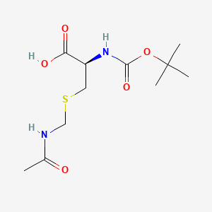 (2R)-3-(acetamidomethylsulfanyl)-2-[(2-methylpropan-2-yl)oxycarbonylamino]propanoic acid CAS 19746-37-3