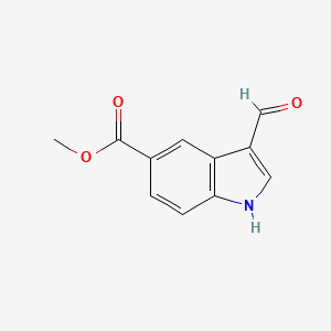 methyl 3-formyl-1H-indole-5-carboxylate CAS 197506-83-5