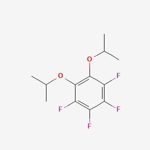 1,2,3,4-tetrafluoro-5,6-di(propan-2-yloxy)benzene CAS 1980064-18-3