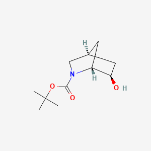 tert-butyl (1R,4S,6R)-6-hydroxy-2-azabicyclo[2.2.1]heptane-2-carboxylate CAS 198835-02-8