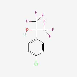2-(4-chlorophenyl)-1,1,1,3,3,3-hexafluoropropan-2-ol CAS 2010-63-1