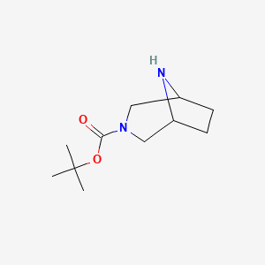tert-butyl 3,8-diazabicyclo[3.2.1]octane-3-carboxylate CAS 201162-53-0