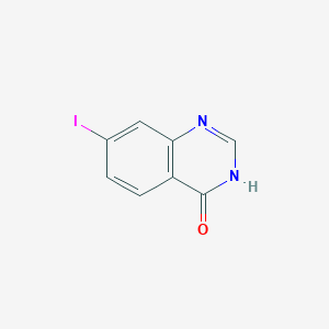 7-iodo-3H-quinazolin-4-one CAS 202197-77-1