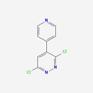 3,6-dichloro-4-pyridin-4-ylpyridazine CAS 202931-70-2