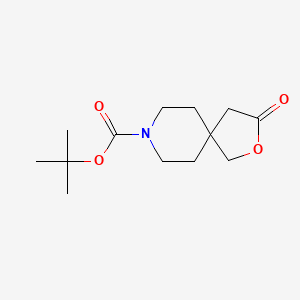 tert-butyl 3-oxo-2-oxa-8-azaspiro[4.5]decane-8-carboxylate CAS 203662-19-5