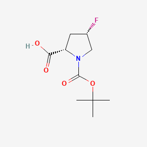 (2S,4S)-4-fluoro-1-[(2-methylpropan-2-yl)oxycarbonyl]pyrrolidine-2-carboxylic acid CAS 203866-13-1